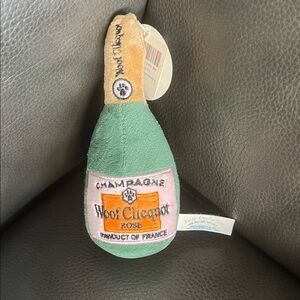 Green Champagne Plush Toy